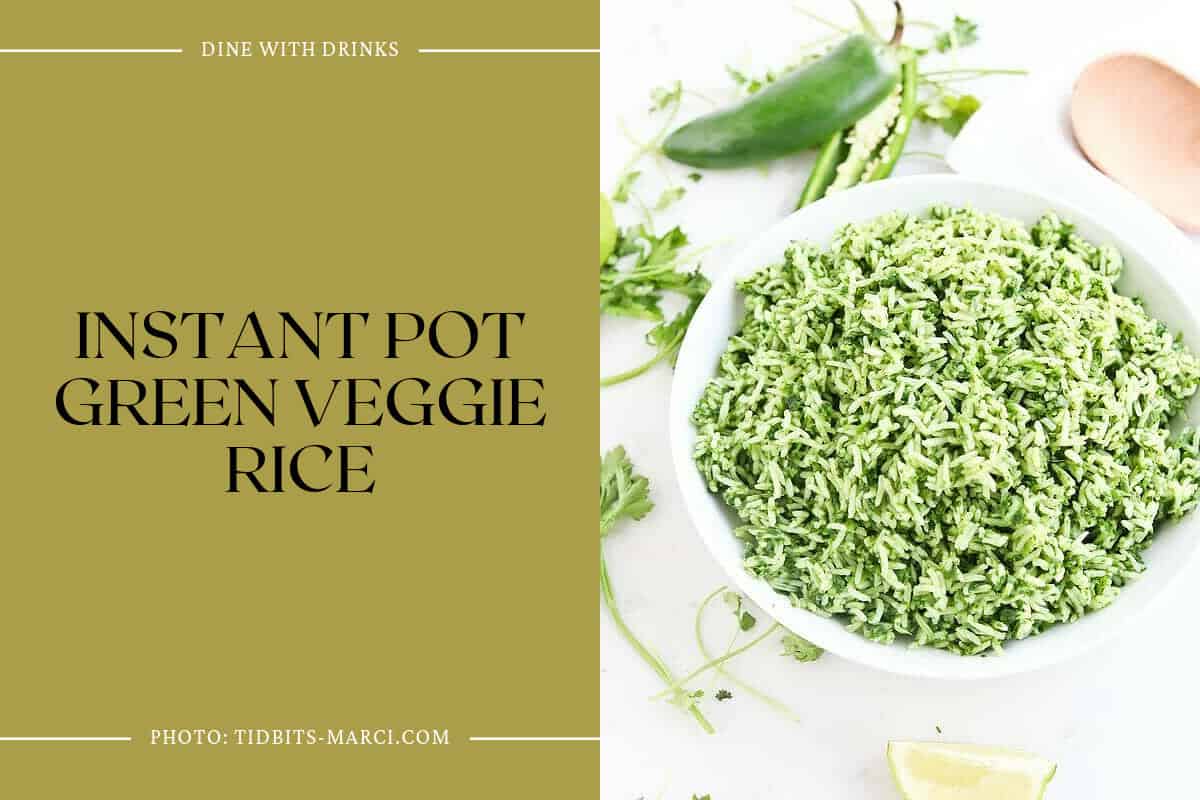 Instant Pot Green Veggie Rice
