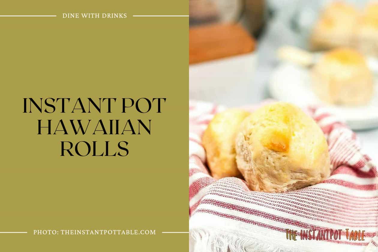 Instant Pot Hawaiian Rolls