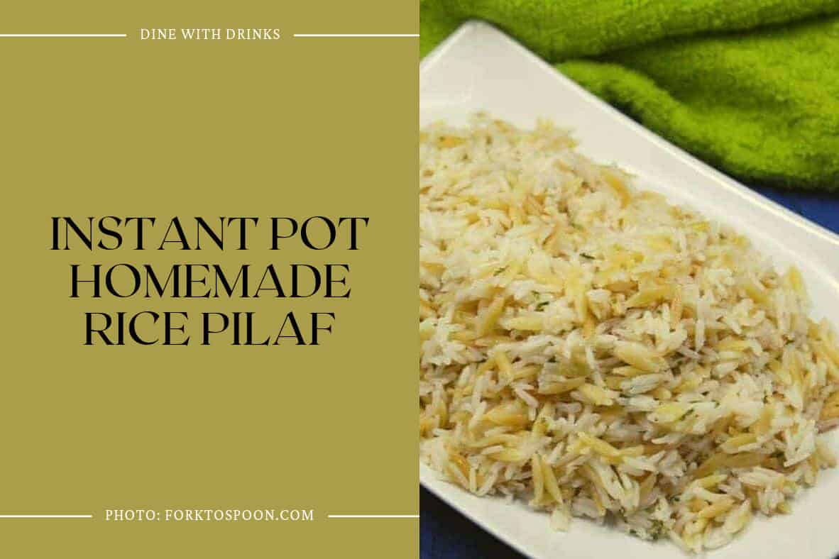 Instant Pot Homemade Rice Pilaf