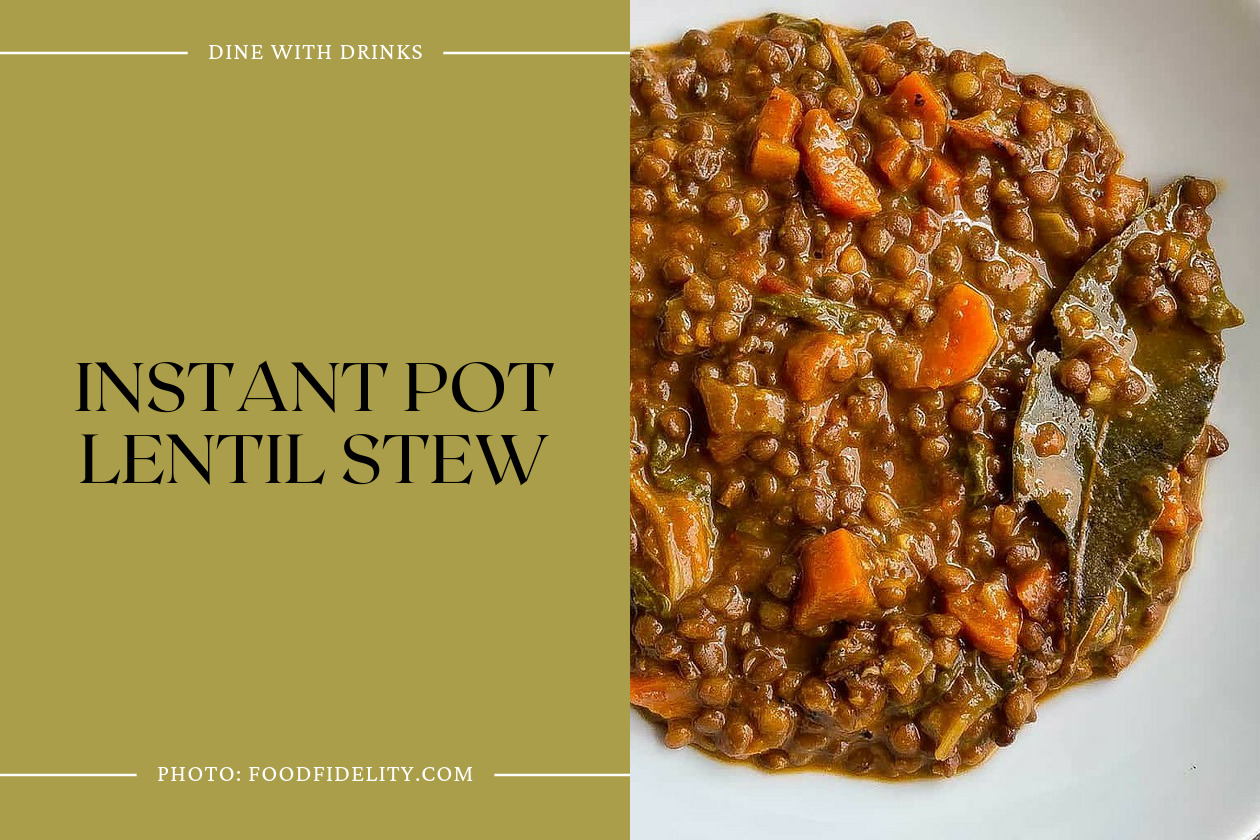 Instant Pot Lentil Stew
