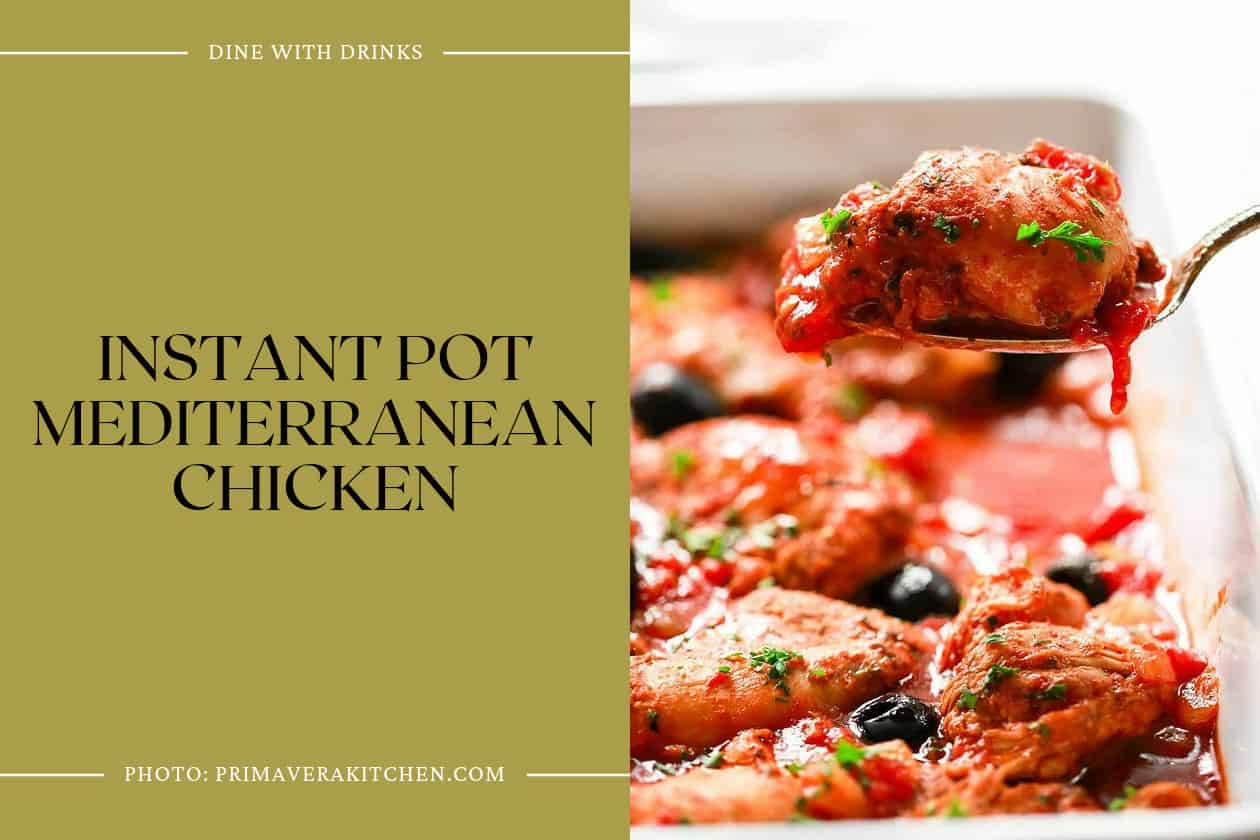 Instant Pot Mediterranean Chicken