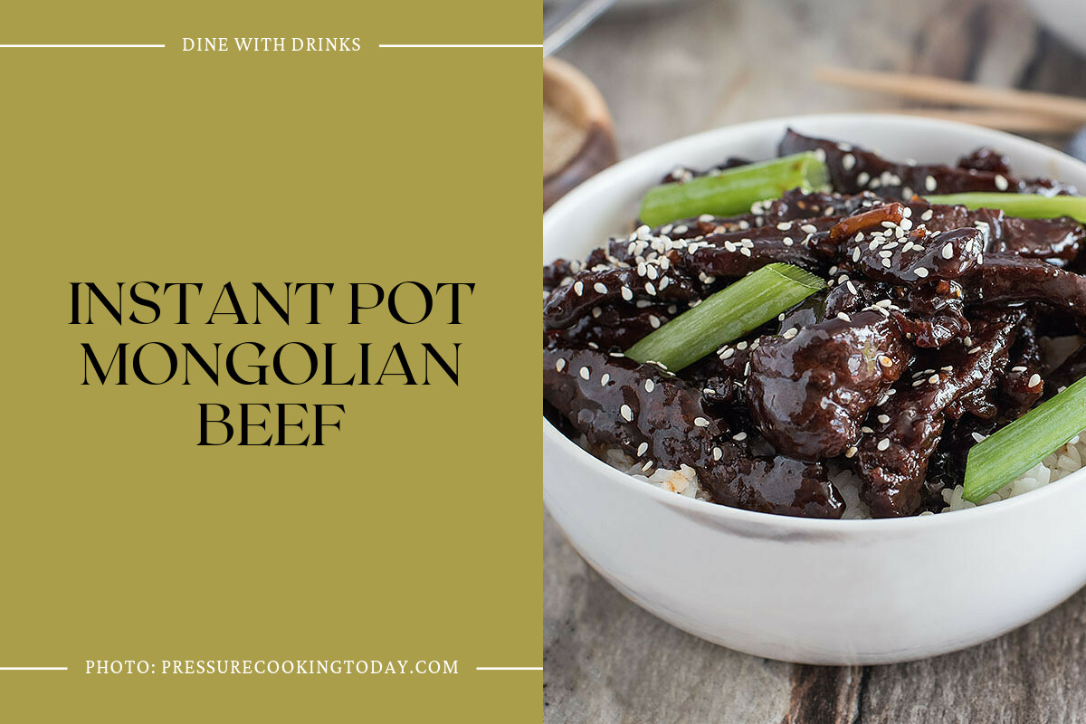 Instant Pot Mongolian Beef