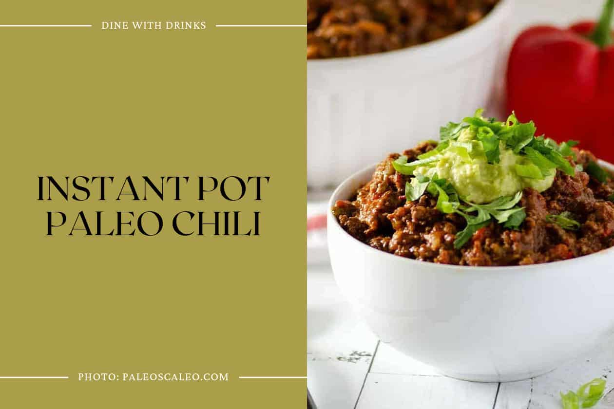 Instant Pot Paleo Chili