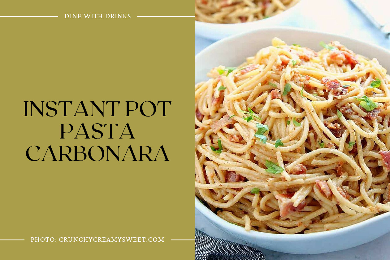 Instant Pot Pasta Carbonara
