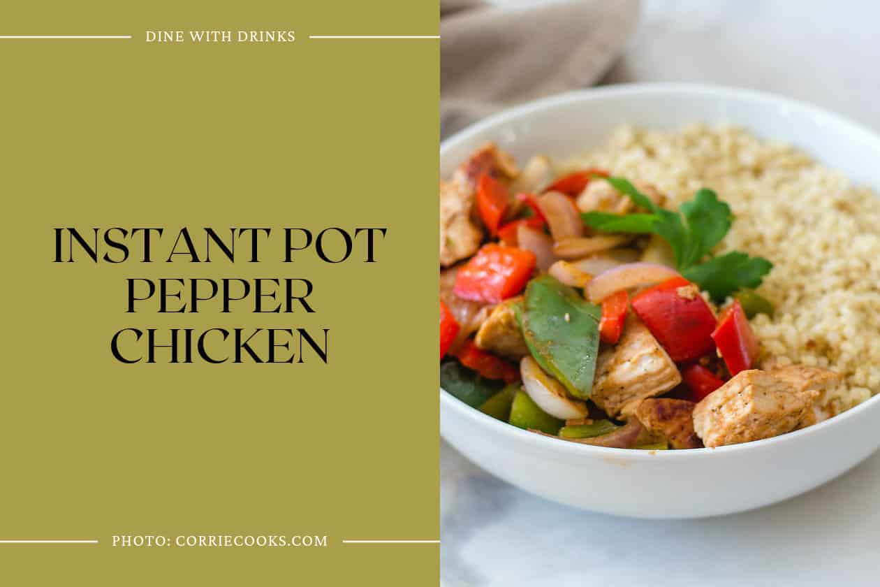 Instant Pot Pepper Chicken