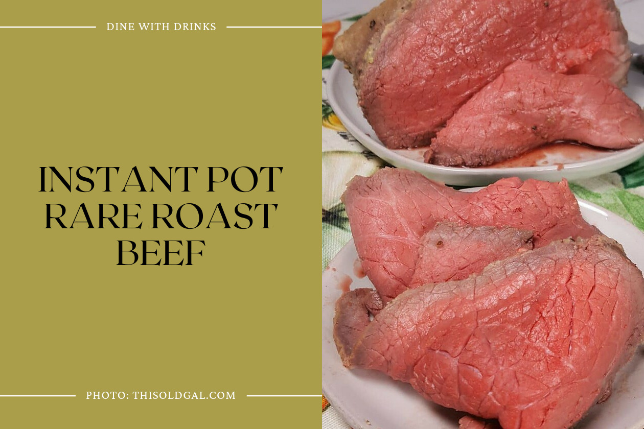 Instant Pot Rare Roast Beef