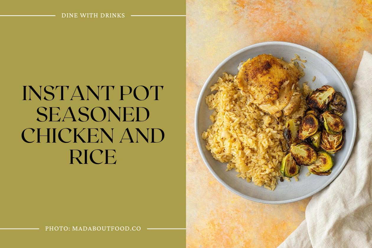 Instant Pot Seasoned Chicken And Rice