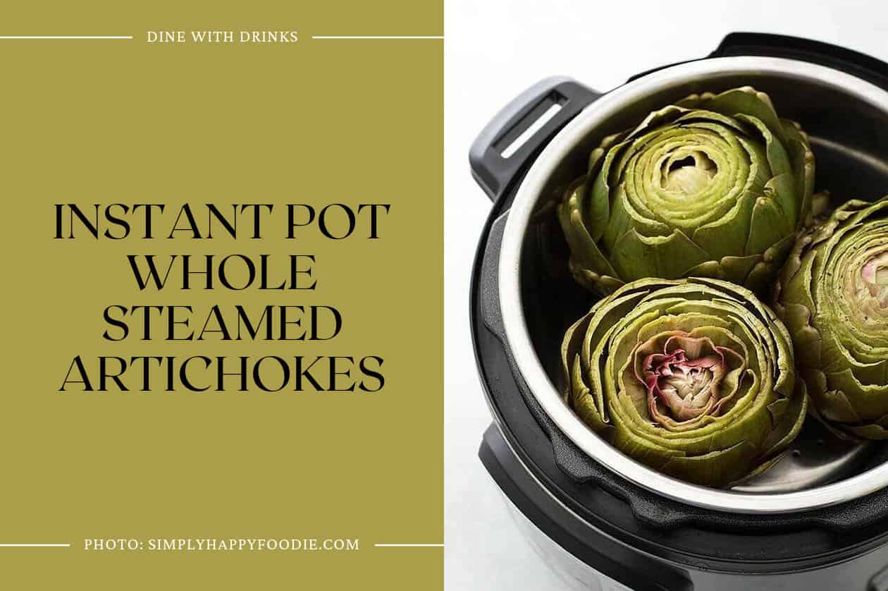 Instant Pot Whole Steamed Artichokes