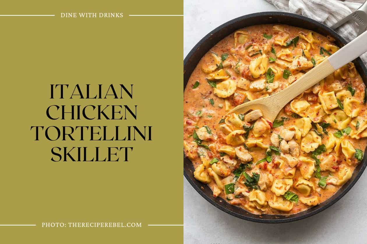 Italian Chicken Tortellini Skillet