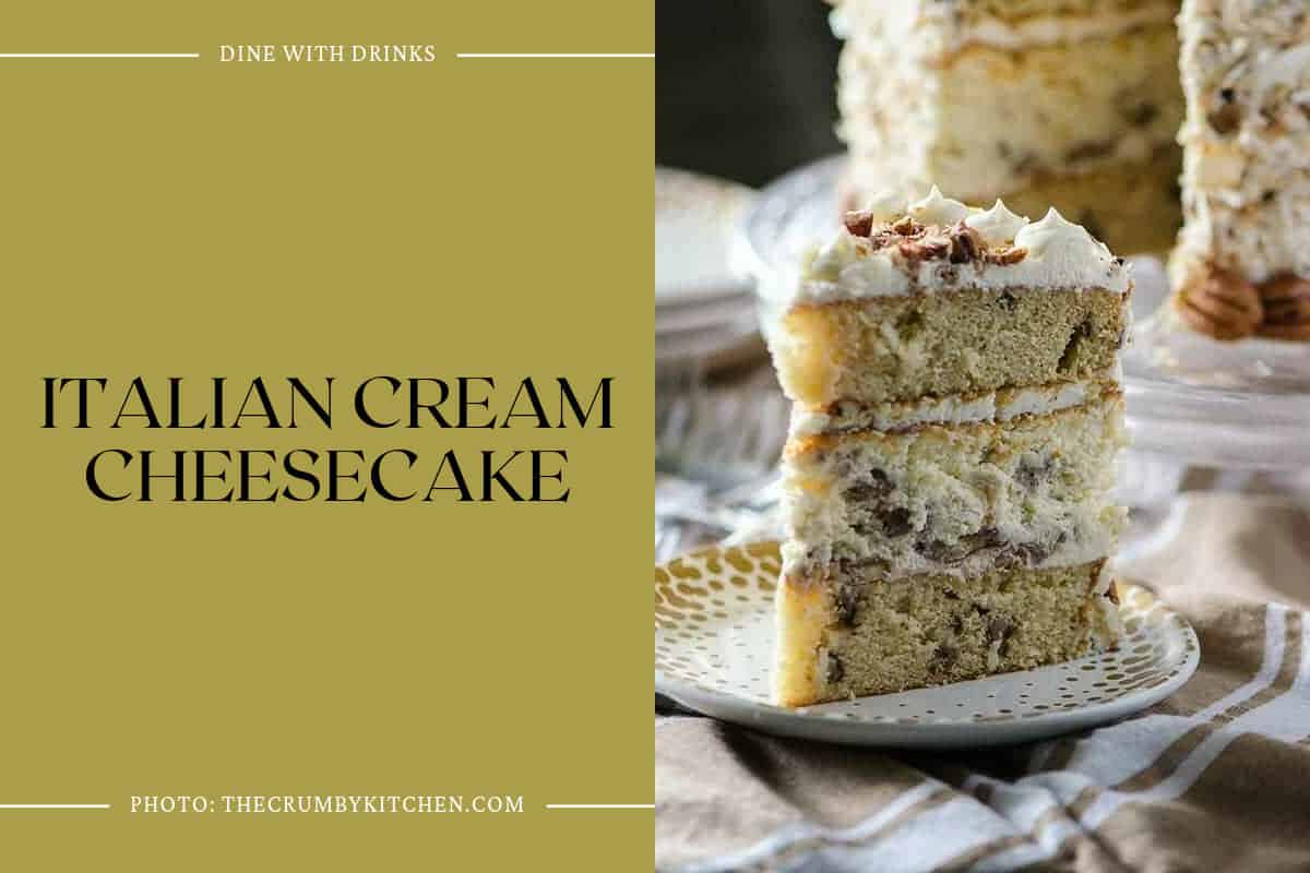 Italian Cream Cheesecake