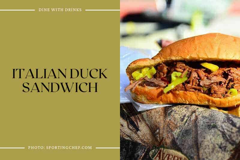 Italian Duck Sandwich