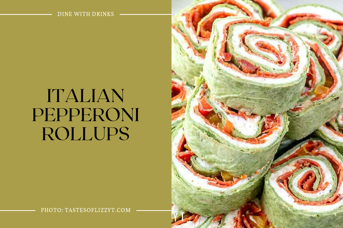 Italian Pepperoni Rollups