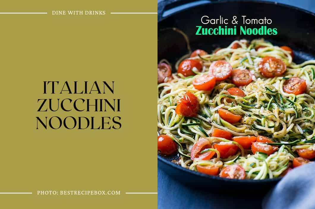 Italian Zucchini Noodles