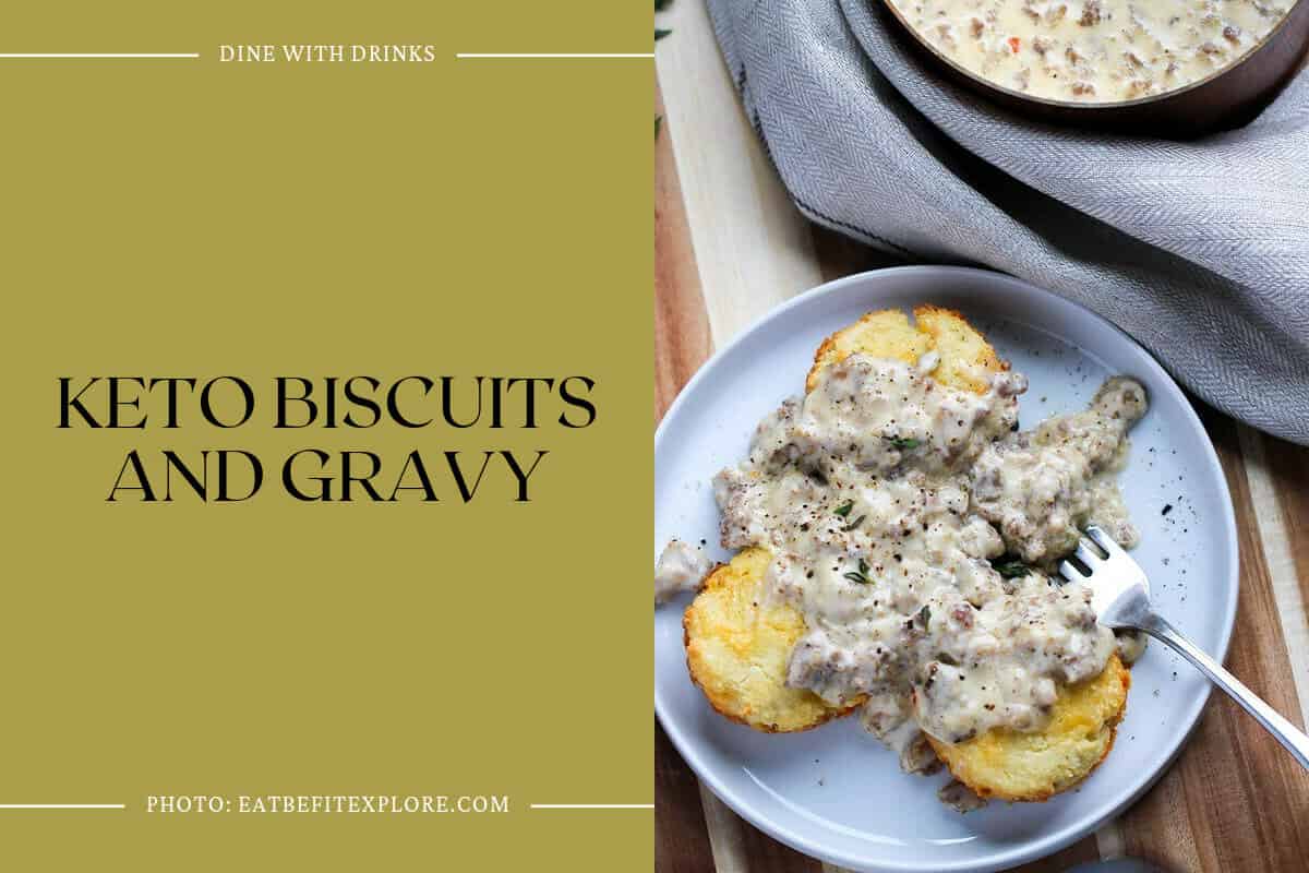 Keto Biscuits And Gravy