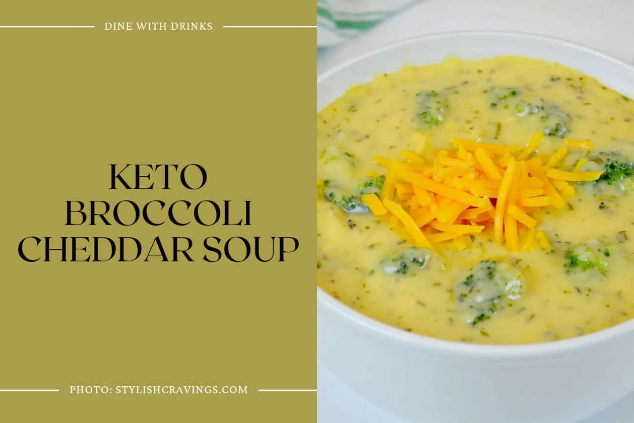 Keto Broccoli Cheddar Soup