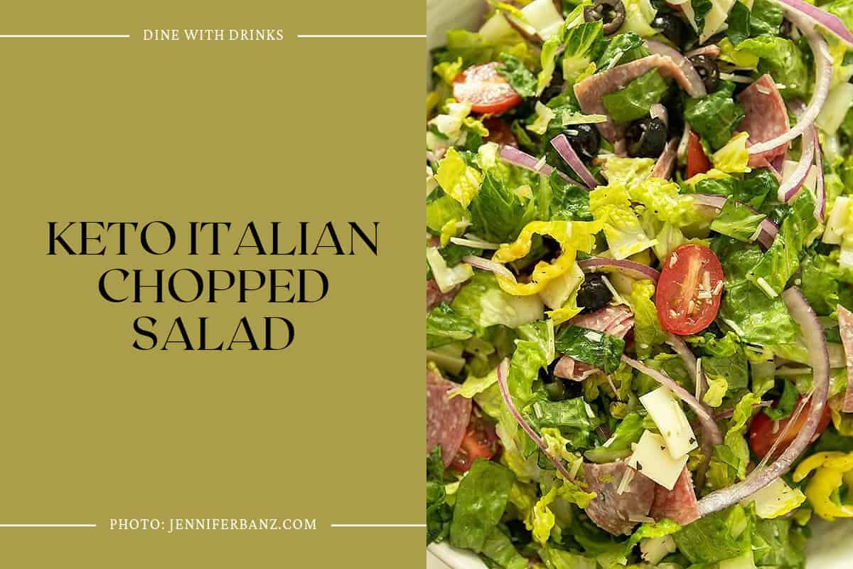 Keto Italian Chopped Salad