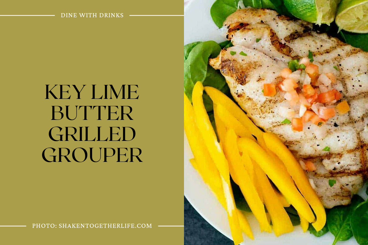Key Lime Butter Grilled Grouper