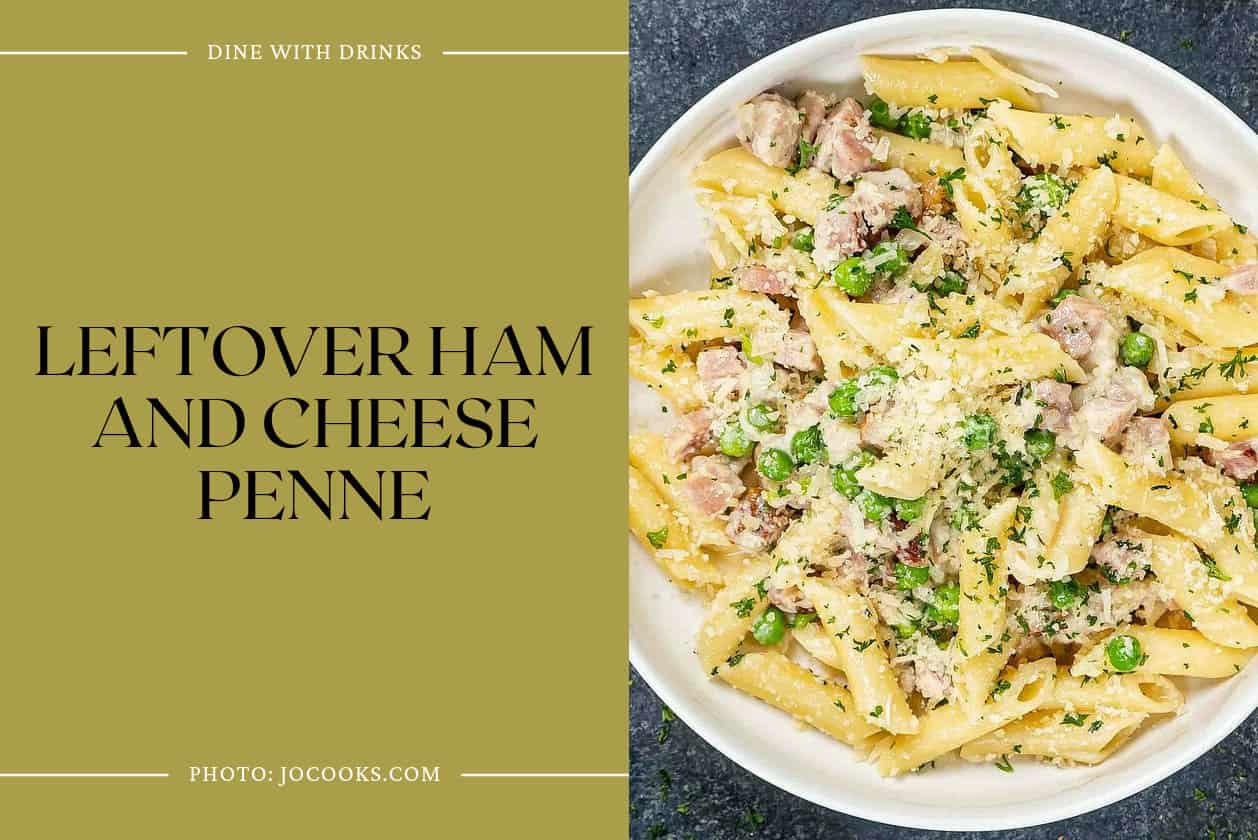 Leftover Ham And Cheese Penne