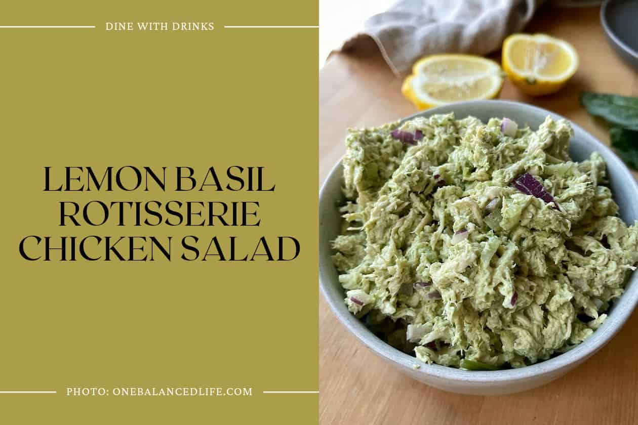Lemon Basil Rotisserie Chicken Salad