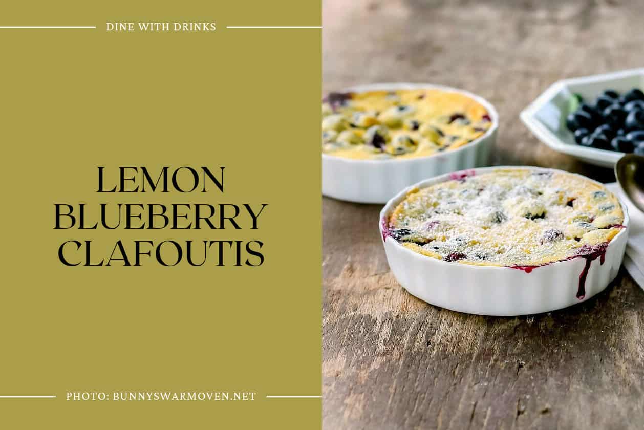 Lemon Blueberry Clafoutis
