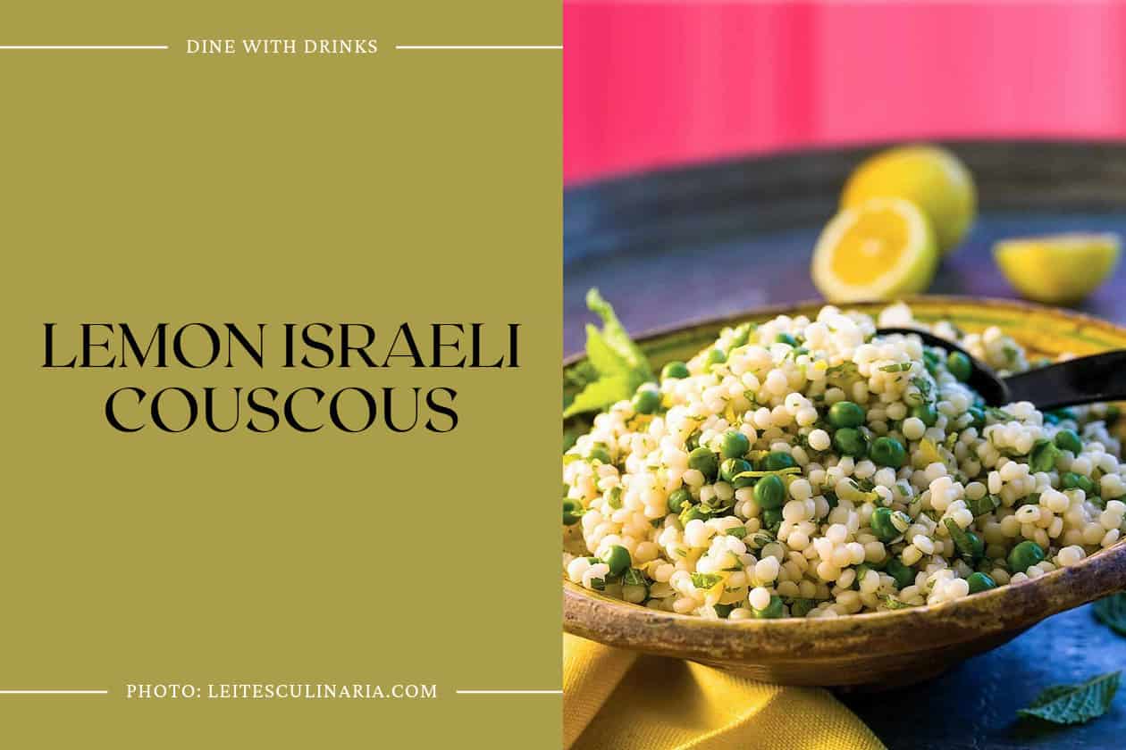 Lemon Israeli Couscous