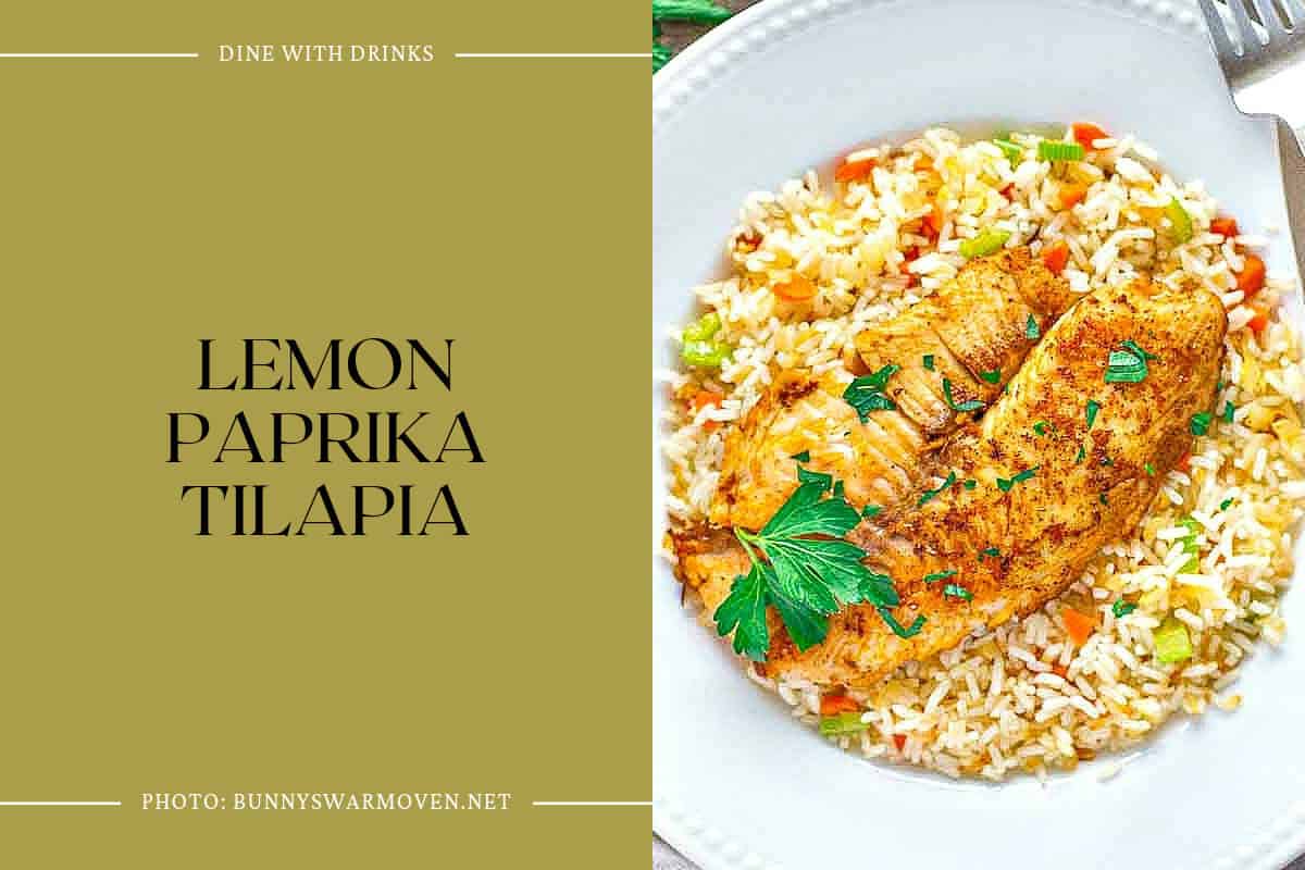 Lemon Paprika Tilapia