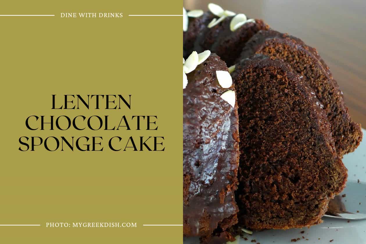Lenten Chocolate Sponge Cake
