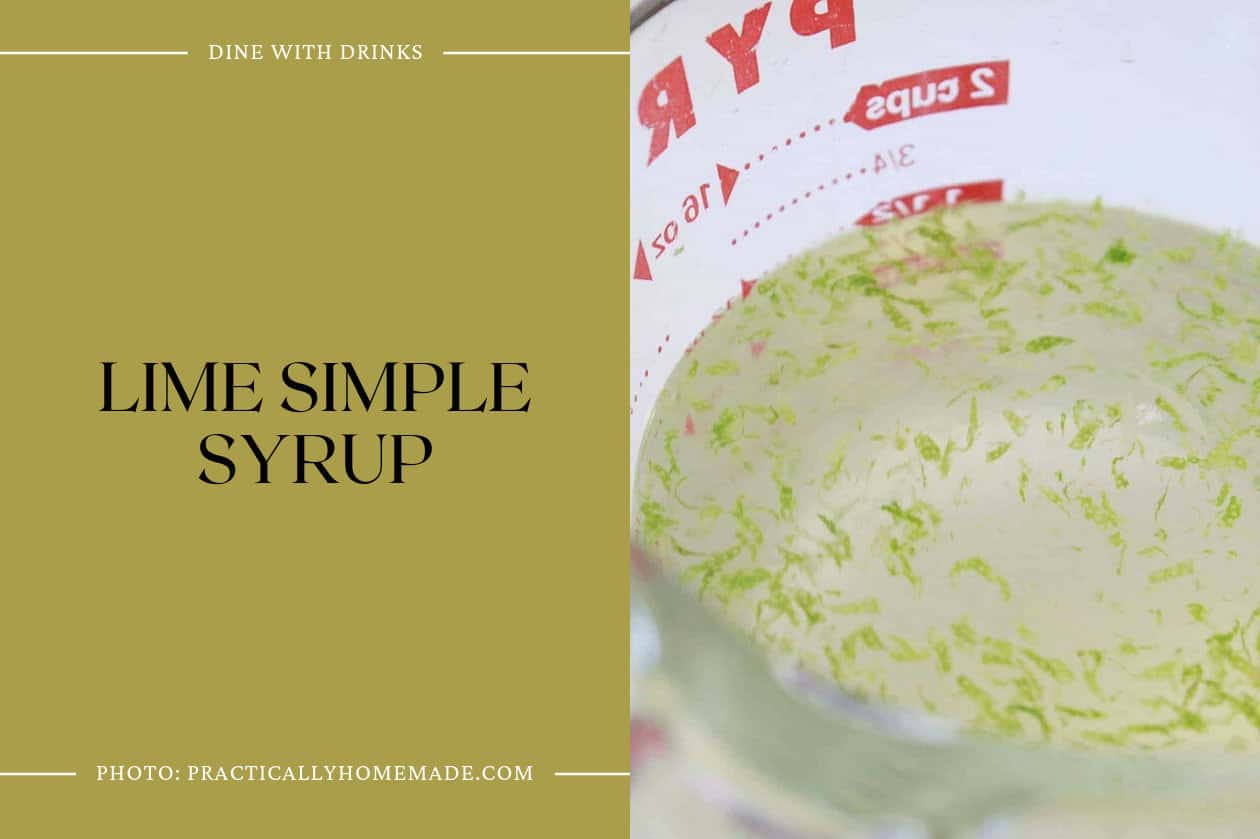 Lime Simple Syrup