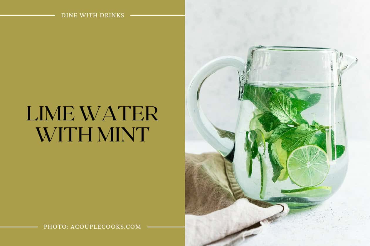 Lime Water With Mint