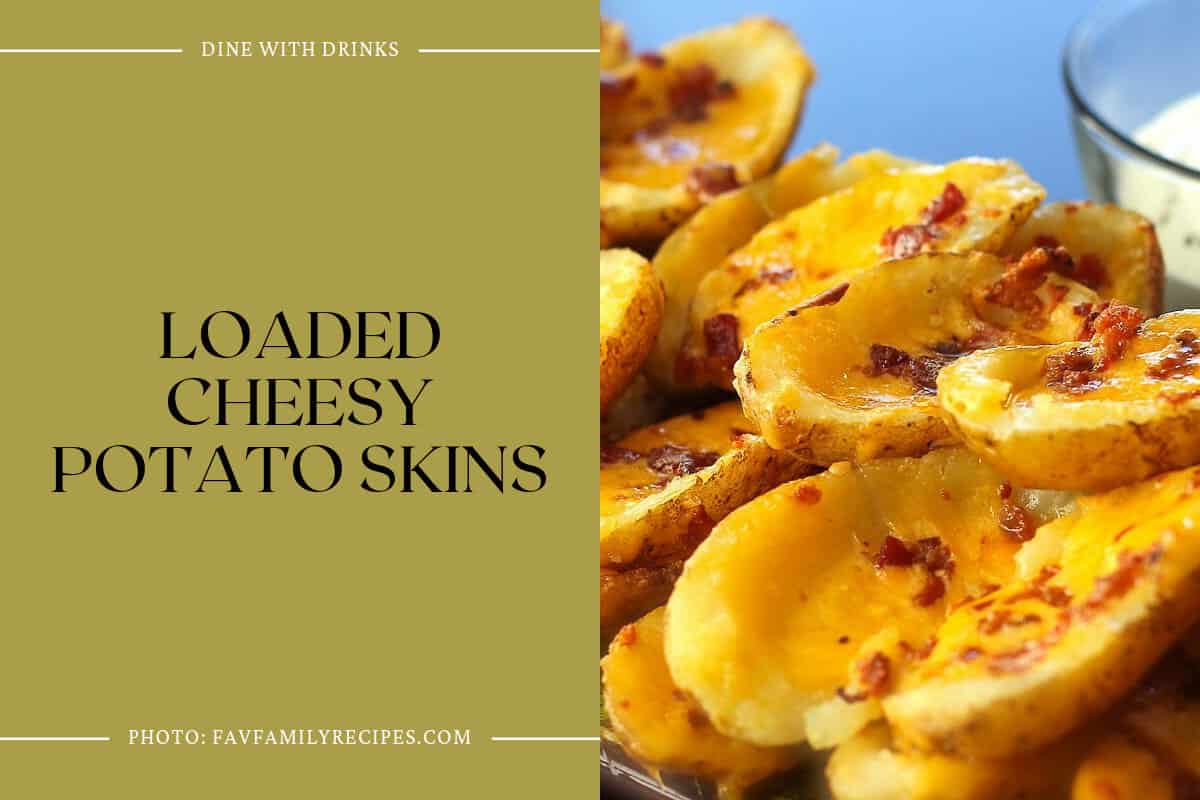 Loaded Cheesy Potato Skins
