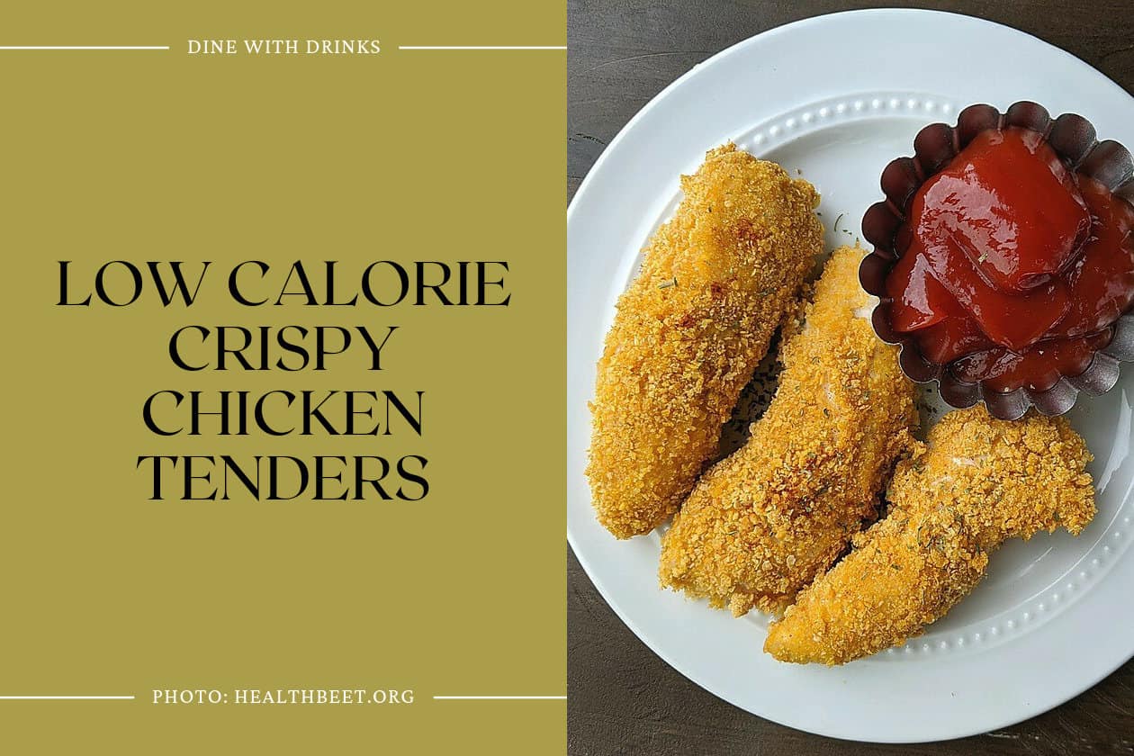 Low Calorie Crispy Chicken Tenders
