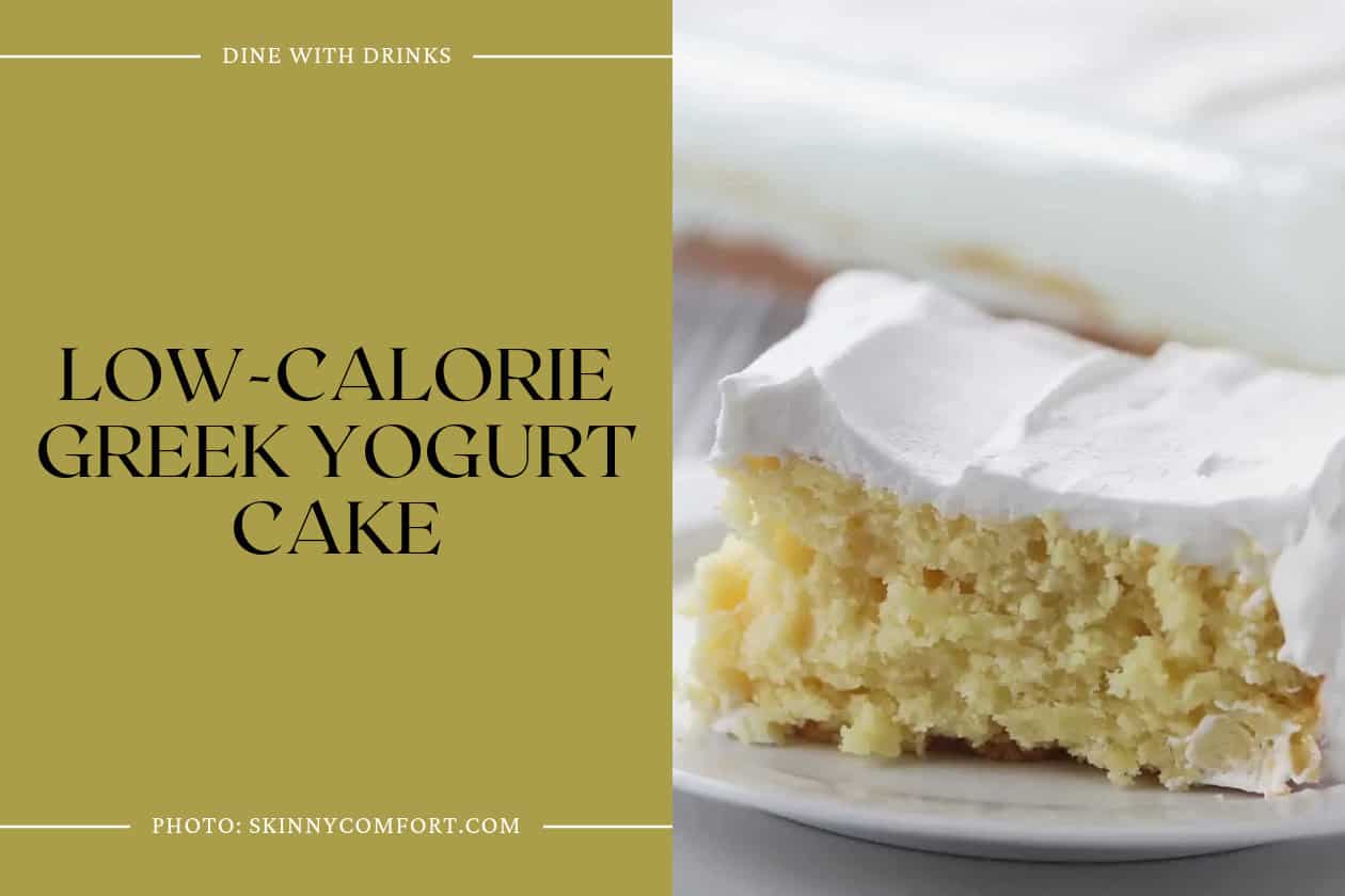 Low-Calorie Greek Yogurt Cake