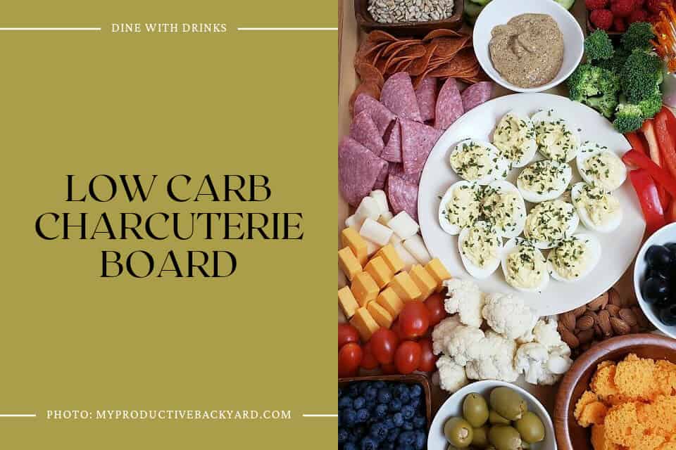 Low Carb Charcuterie Board