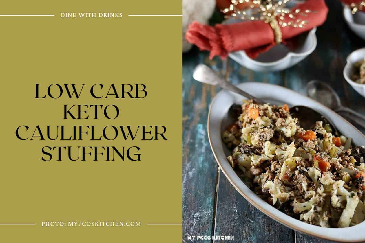 Low Carb Keto Cauliflower Stuffing