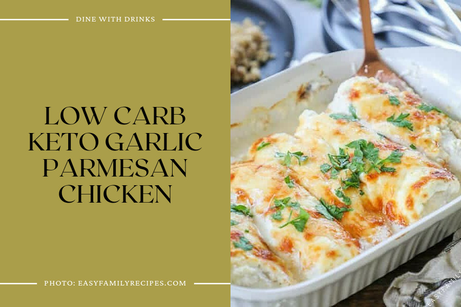 Low Carb Keto Garlic Parmesan Chicken
