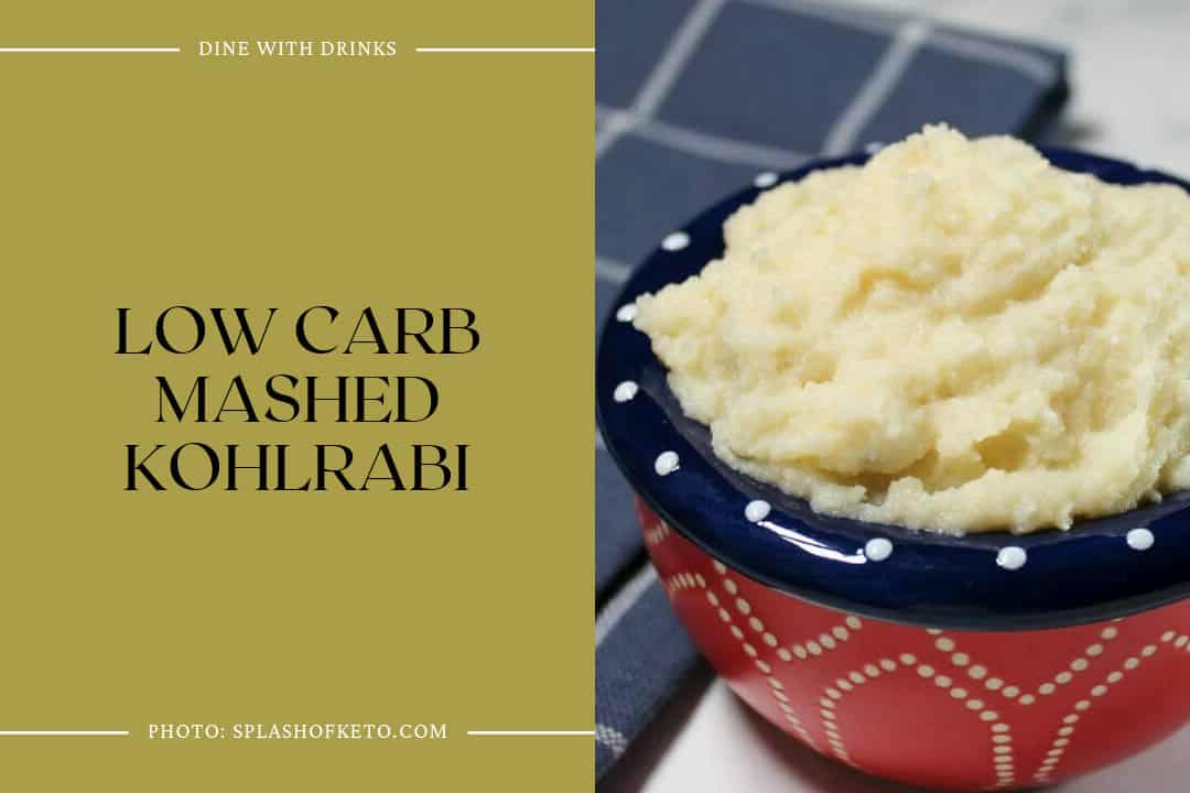 Low Carb Mashed Kohlrabi