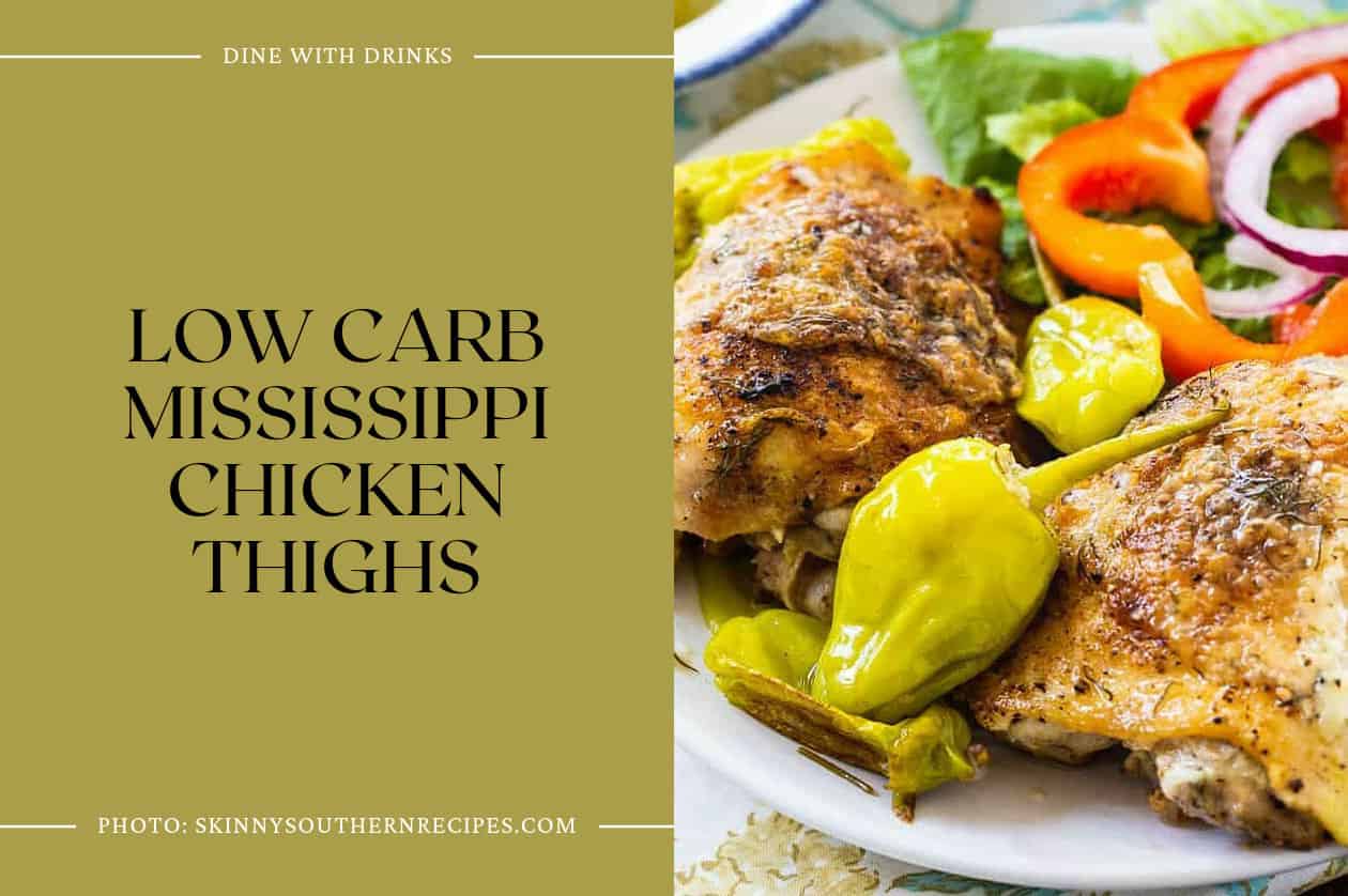 Low Carb Mississippi Chicken Thighs