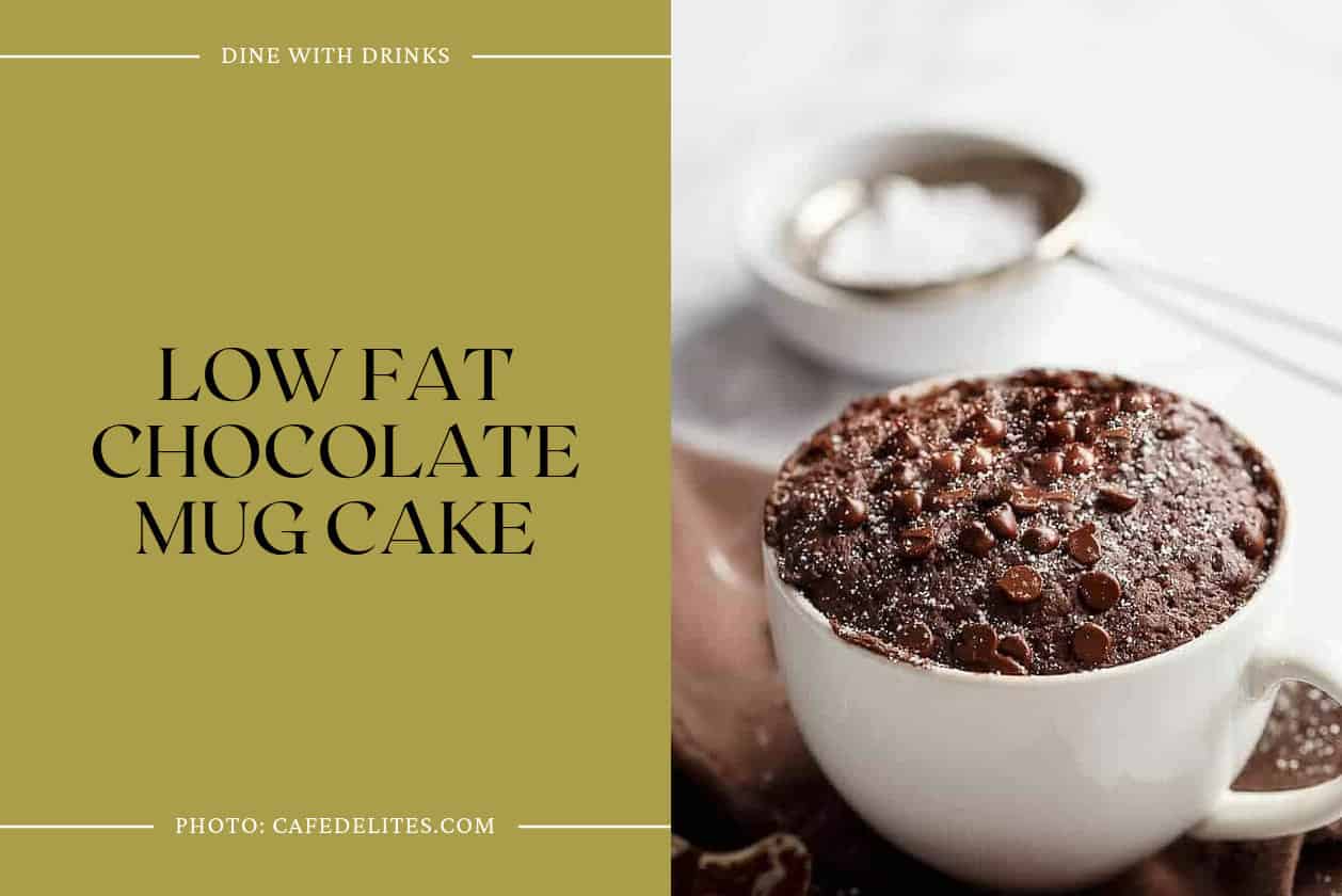 Low Fat Chocolate Mug Cake