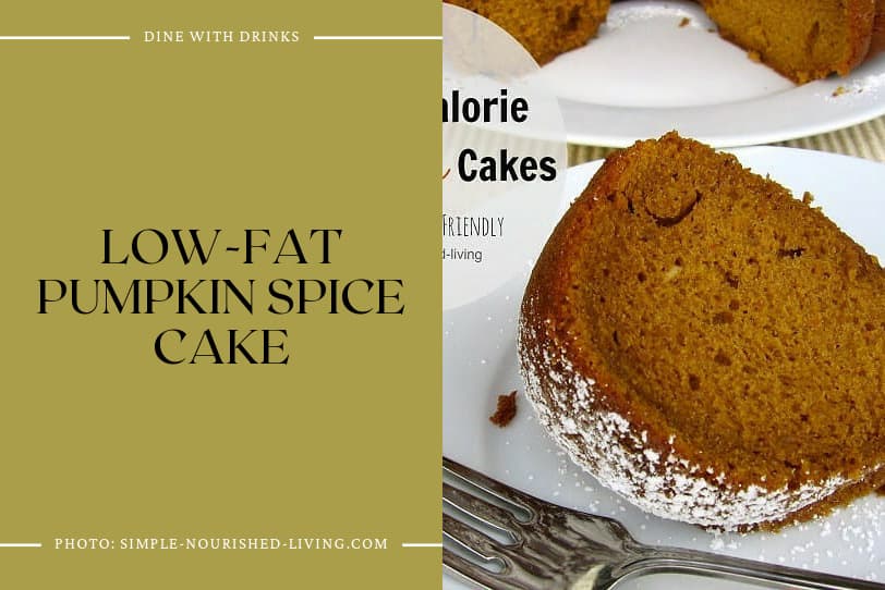 Low-Fat Pumpkin Spice Cake