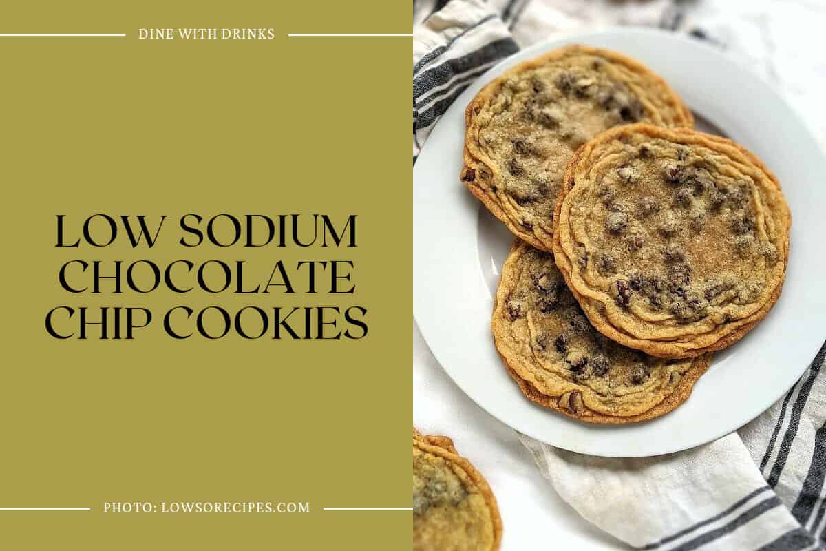 Low Sodium Chocolate Chip Cookies