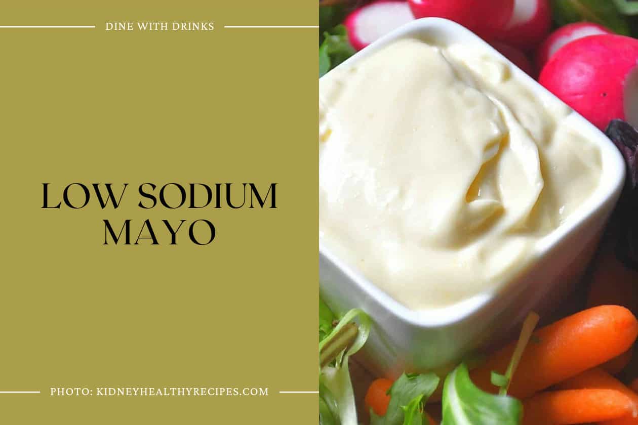 Low Sodium Mayo