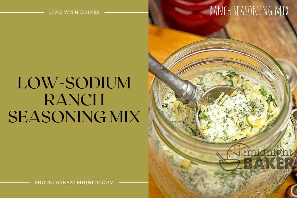 Low-Sodium Ranch Seasoning Mix