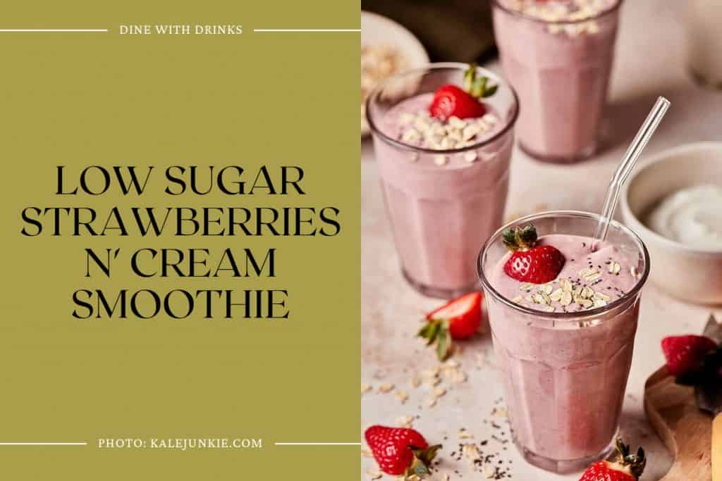 22 Low Sugar Smoothie Recipes That Won't Sacrifice Flavor! | DineWithDrinks