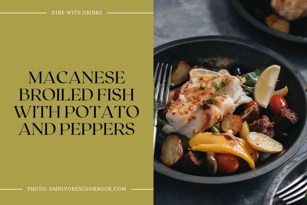Macanese Broiled Fish With Potato And Peppers
