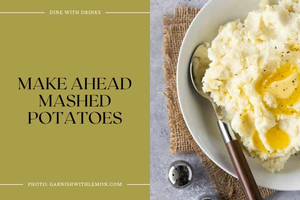 24 Make Ahead Thanksgiving Recipes: Prep Now, Feast Later! | DineWithDrinks