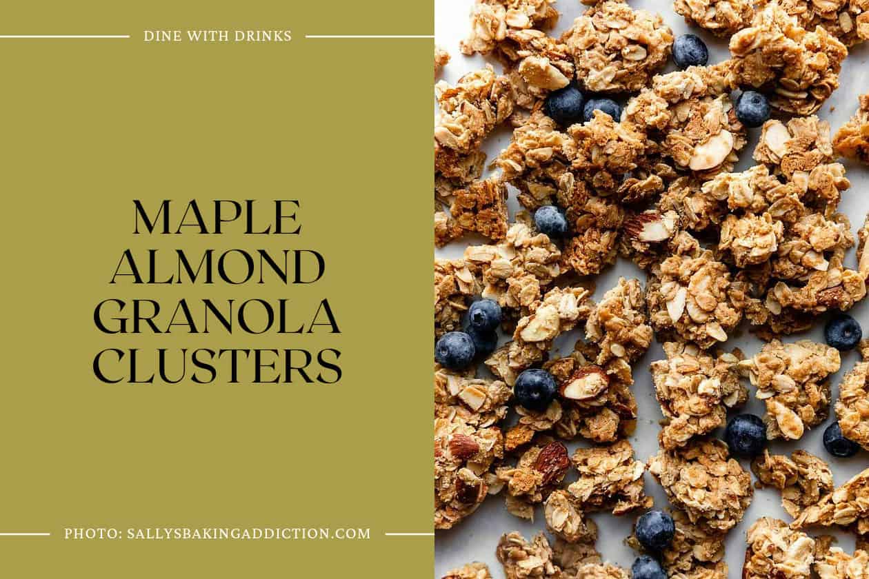 Maple Almond Granola Clusters