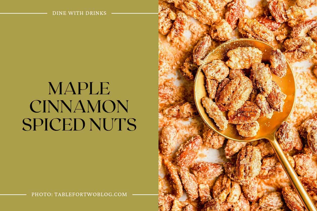 Maple Cinnamon Spiced Nuts