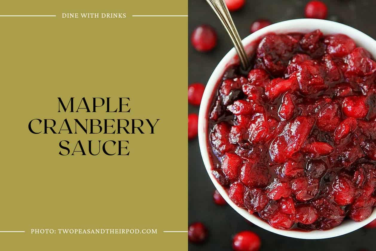 Maple Cranberry Sauce
