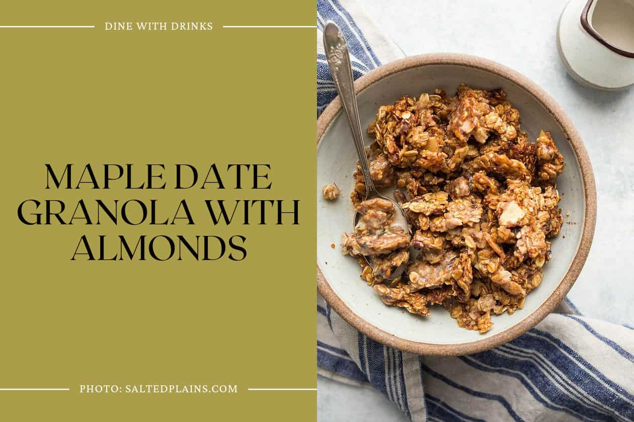 Maple Date Granola With Almonds