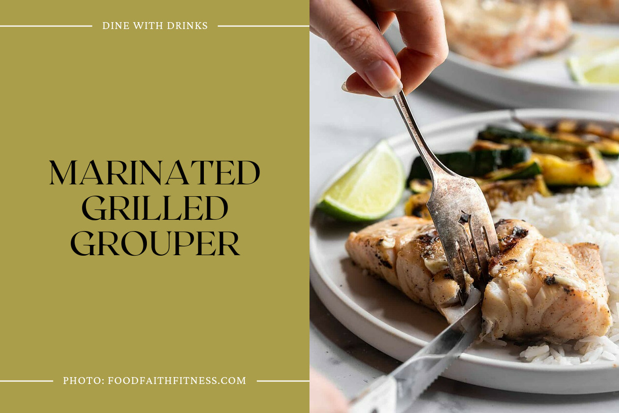 Marinated Grilled Grouper